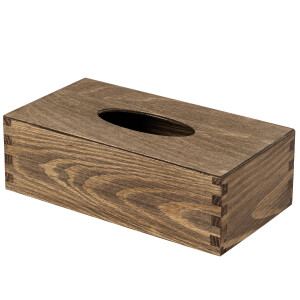 Kosmetiktuchspender aus Holz, Einfüllung von unten,...