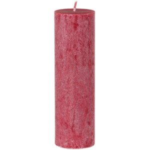 Stumpenkerze aus Stearin 20 cm hohe Duftkerze, Schwarze...