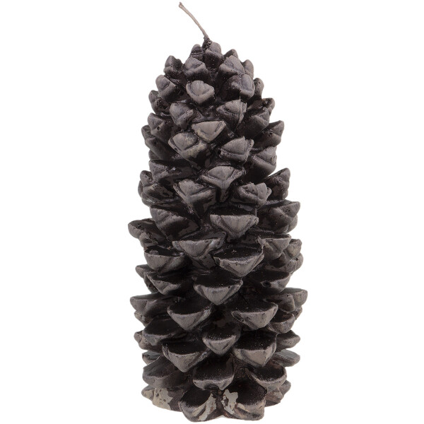 Kerze in Form eines Tannenzapfens, Figurenkerze, Weihnachtskerze