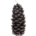 Kerze in Form eines Tannenzapfens, Figurenkerze, Weihnachtskerze