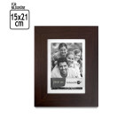 Stand- und Wand-Bilderrahmen mit Glasscheibe, 15 x 21 cm Bildformat