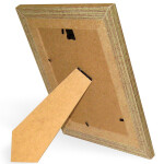 Bilderrahmen Holz 18 × 24 cm Stand- und Wandrahmen mit Glasscheibe