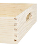 Holztablett gerade 20 x 30 cm aus Birkenholz