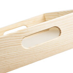 Holztablett gerade 20 x 30 cm aus Birkenholz