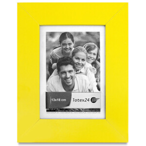 Fotorahmen 13 × 18 cm, gelber...