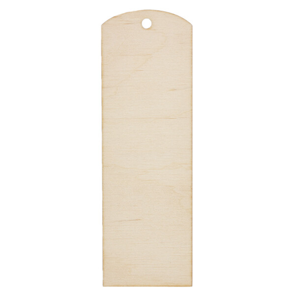 Lesezeichen aus Holz 15 x 5 cm