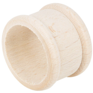 Serviettenring aus Holz, mit Rand Ø 4,2 cm, 3 cm hoch