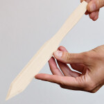 Brieföffner aus Holz 22 cm lang