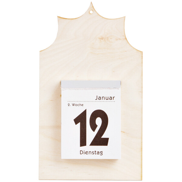 Spitzdach Wandhalter für Abreißkalender