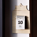 Spitzdach Wandhalter für Abreißkalender